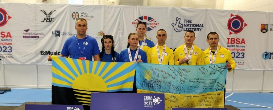 10 нагородами відзначилися на Всесвітніх іграх незрячих пауерліфтери з Донеччини