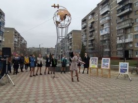 Состоялся торжественный митинг, посвященный празднованию Дня космонавтики